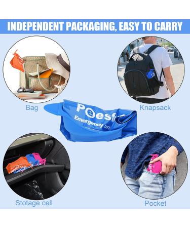 2023 Upgraded Peesfun Disposable Urinal Bag 900ML - 12 Pack | Portable Emergency Pee Bags for Men, Women, Children | Ideal for Travel, Outdoor Activities - Buy Online on GoSupps.com
