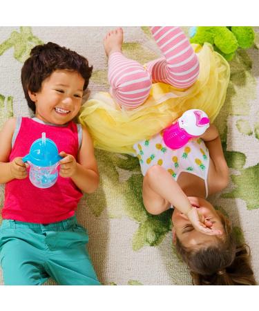 Munchkin Click Lock 9oz Sippy Cup 2 Pack - Bite Proof, Pink/Purple & White - Buy Online on GoSupps.com