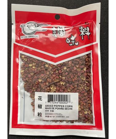FLYING SWALLOW BRAND RED SICHUAN PEPPERCORNS 55g