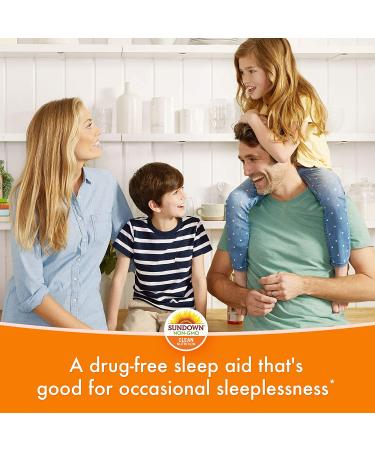Sundown Naturals Super Snooze Melatonin - 90 Capsules for Restful Sleep - Buy Online on GoSupps.com