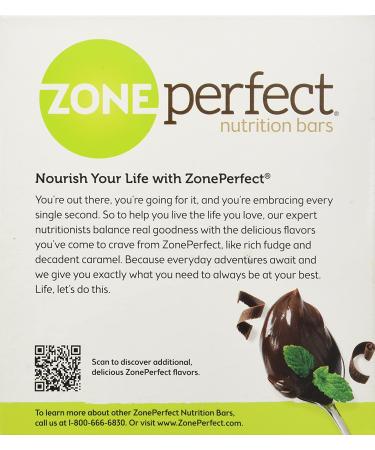 Zone Perfect Chocolate Mint Nutrition Bars - 10 Count, 8.8 Oz (Pack of 2) - Delicious and Nutritious Snack - Buy Online on GoSupps.com