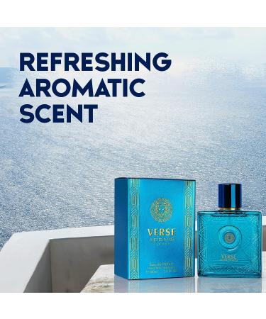 Verse Adonis Men's Perfume - 3.4 Fl. Oz. 100ml with NovoGlow Carrying Pouch | Woody Floral & Fruity Scents - Long-Lasting Masculine Fragrance | Perfect Gift for Any Occasion - Buy Online on GoSupps.com