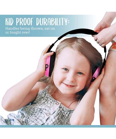 Happy Tot Kids Noise Cancelling Headphones - Adjustable Baby Ear Protection Earmuffs (Blue) - Buy Online on GoSupps.com