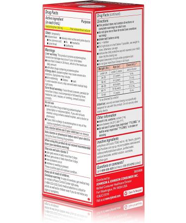 Tylenol Children's Cherry Oral Suspension Medicine - 4 fl. oz | Acetaminophen for Kids - Buy Online on GoSupps.com
