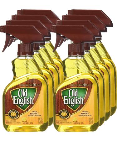 Old English Lemon Oil Furniture Polish 12 Fl Oz Bottle (Pack of 6) - Buy Online on GoSupps.com