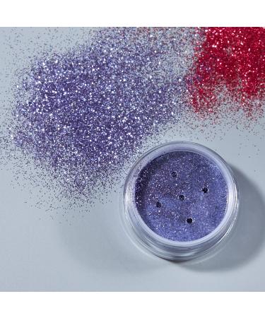 Moon Glitter Lavender Fine Glitter Shaker - 5g - Cosmetic Festival Makeup for Face, Body, Nails, Hair, Lips - Buy Online on GoSupps.com