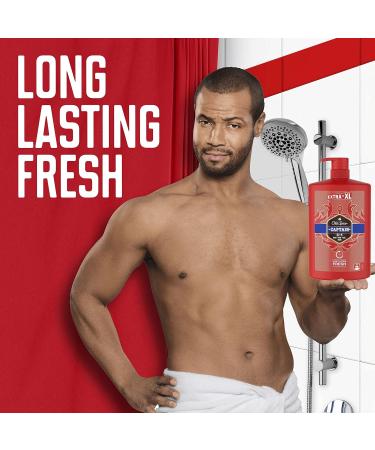 Old Spice Captain 3-in-1 Men's Shower Gel 1000ml - Sandalwood & Sea Air Scent | Long-lasting Freshness | Value Pack with Pump | Body-Hair-Face Wash - Buy Online on GoSupps.com