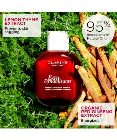 Clarins Eau Dynamisante and Skin | All Types 3.3 Ounces Lemon 3.3 Fl Oz (Pack of 1) - Buy Online on GoSupps.com