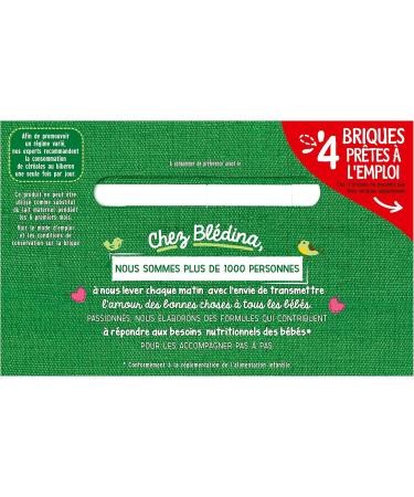 Bl dina Bl didej Croissance Gourmet Chocolate from 12 Months 4 x 250 ml - Buy Online on GoSupps.com