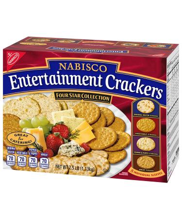 Nabisco Entertainment Crackers Four Star Collection 40 Ounce - Premium Assorted Snack Variety - Buy Online on GoSupps.com