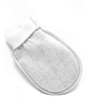 Moroccan Kessa Hammam Spa Scrubbing Glove - Original Two-Layered Design, Superior Quality (Apricot) - Buy Online on GoSupps.com