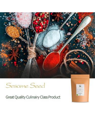 Whole Black Sesame Seed Organic - Brown Sesame Seed Raw Quality - Buy Online on GoSupps.com