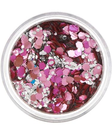 Moon Glitter Biodegradable Eco Chunky Glitter - Blossom 3g | Bio Festival Makeup for Face, Body, Nails, Hair, Lips - Buy Online on GoSupps.com