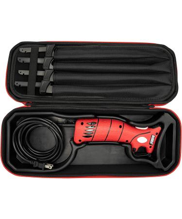 Bubba 110V Electric Fillet Knife with Non-Slip Grip Handle and 4 Ti-Nitride S.S. Blades - 8' Cord, Storage Case - Ideal for Fishing - Buy Online on GoSupps.com