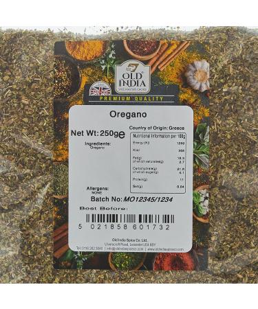 Old India Oregano 250g - Quality Oregano Spice in 250g Pack - Buy Online on GoSupps.com