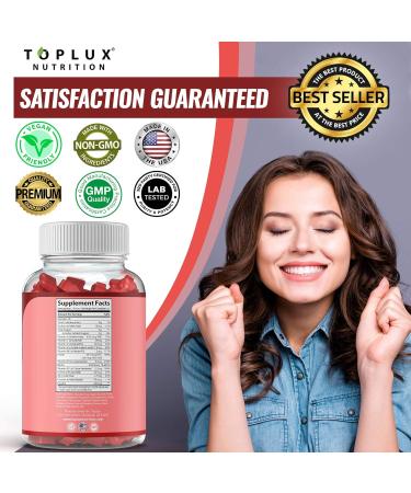 Hair Vitamins Gummies Supplement Faster Hair Growth Gummy 5000mcg Biotin Folic Acid Vitamin C & E Support Stronger & Thicker Hair Skin Nails Non-GMO for Men Women 60 Berry Flavored Gummies Two - Buy Online on GoSupps.com