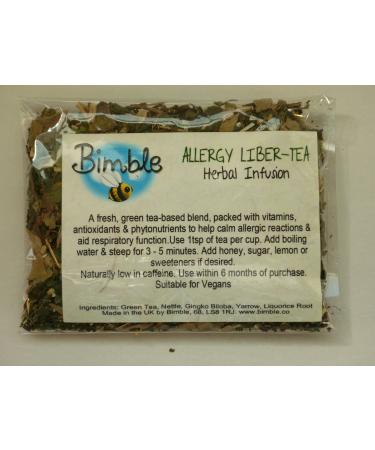 Bimble Allergy Liber-Tea Natural Antihistimine Herbal Tea 25g