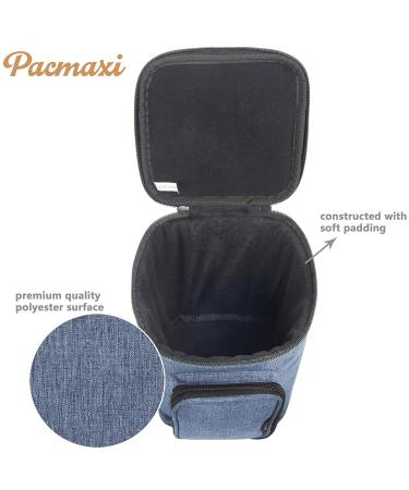 PACMAXI Water Flosser Carrying Bag - Portable Storage for Travel & Camping | Dark Blue Waterpik Accessories Bag - Buy Online on GoSupps.com