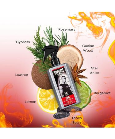 Tapout Fuel Body Spray Perfume for Men Refreshing Fragrance 8 oz - Buy Online on GoSupps.com