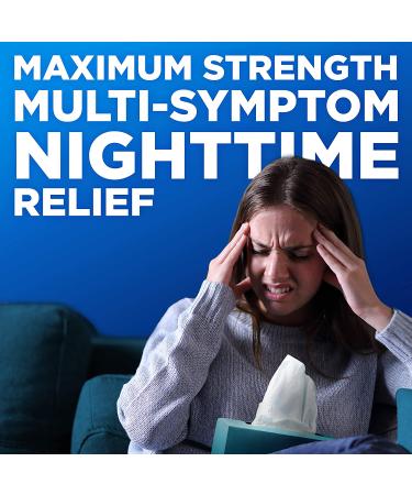 Amazon Basic Care Vapor Ice Daytime and Nighttime Severe Cold and Flu Caplets Combo Pack - 48 Count (Pack of 1) - Buy Online on GoSupps.com