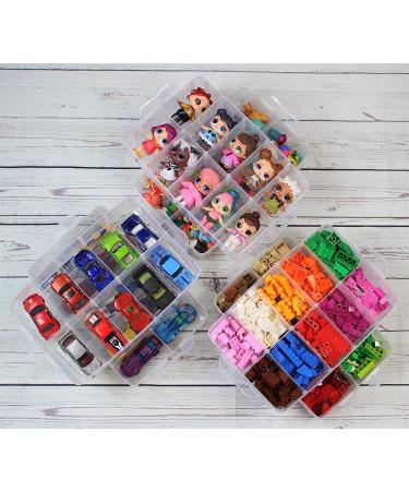 Stackable Storage Container 4-Tier 40 Comprt - Craft Storage Organizer for Beads, Art Supplies, Ribbons, and Sewing - Bins & Things - Buy Online on GoSupps.com