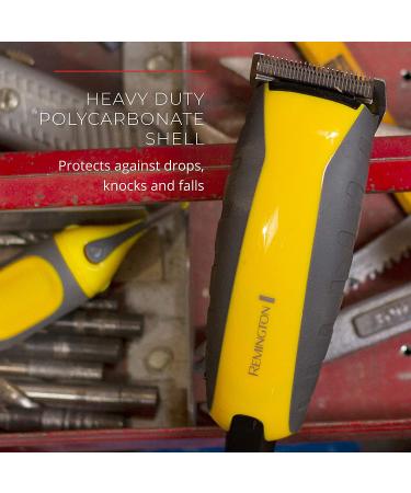 Remington HC5855 Haircut Kit & Beard Trimmer for Men - 15 Piece Set - Yellow - Buy Online on GoSupps.com