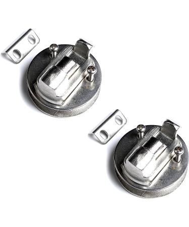 MXEOL Marine Slam Latch Boat Flush Pull Latch - 2 Pack, Stainless Steel Silver - Buy Online on GoSupps.com