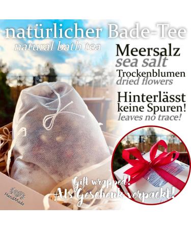 Generisch Nova Era Tea - Handmade Natural Bath Tea - Aromatherapy Natural Ingredients - Himalayan Salt Essential Oils Herbs - Skin Care Relaxation Wellness Bath (Set of 5) - Buy Online on GoSupps.com