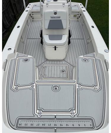 Hzkaicun 40 Fish Ruler Sticker with Adhesive Backing - Light Gray Foam Measuring Board for Fish Boat, Cooler, Kayak, Yacht - Boat Accessories - Buy Online on GoSupps.com