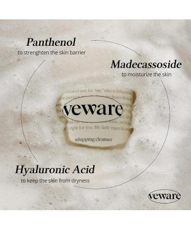 Vegan Whipping Cleanser - Hypoallergenic Mild & 100% Vegan Formula for All Skin Types | Gentle Daily Cleanser 150g - Buy Online on GoSupps.com