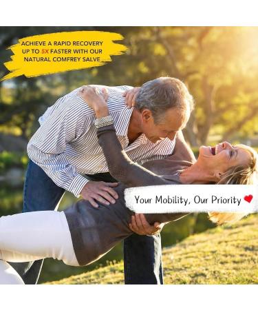 Wild Castle DNA Organics Black Seed Oil Comfrey Salve 2.3 oz Organic Herbal Salve for Joint and Muscles & Tattoo Care. Balm for Soothing Relief. Handcrafted Slow-Infused No Chemical Fillers - Buy Online on GoSupps.com