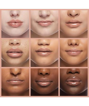 Kopari Nude Tint Birthday Suit Coconut Lip Glossy | Vegan Hydrating Moisturizing Lip Oil with Vitamin E and Shea Butter | Long Wear High Shine Non Sticky Formula | Natural Clean Plant Based Balm Paraben Free - Buy Online on GoSupps.com