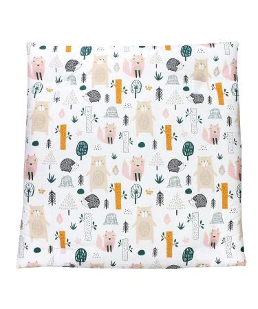 TupTam Baby Changing Mat with 2 Terry Cloth Covers - Forest/Beige 70 x 50 cm | International Shipping Available - Buy Online on GoSupps.com