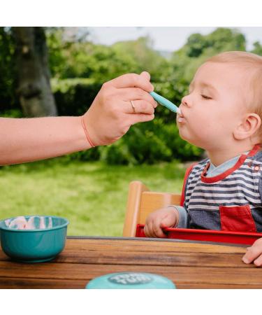TUM TUM 3pc Swapsie Weaning Spoons Set - Double Ended Baby Spoons (Blue) - BPA & Dishwasher Safe - Buy Online on GoSupps.com