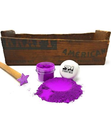 Stardust Micas Pigment Powder - 10g Jar Purple Orchid | Cosmetic Grade Colorant for Makeup, Soap Making, Epoxy Resin & DIY Crafting Projects - Buy Online on GoSupps.com
