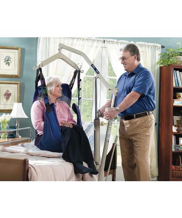 Invacare Full Body Sling with Commode Opening - Medium, Polyester, R114 Binding Purple - Buy Online on GoSupps.com