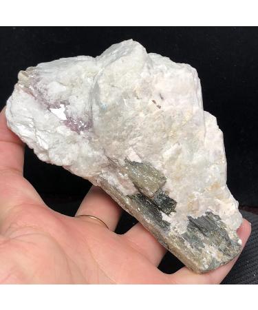 Natural Quartz Crystal Natural Black Tourmaline Crystal coarse Stone Specimen Block Artwork Home Office Decor JIZTGEDM - Buy Online on GoSupps.com