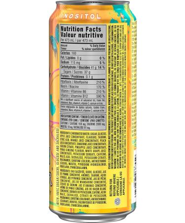 Monster Energy Punch Khaotic 473mL Cans Orange 473ml (Pack of 12) - Buy Online on GoSupps.com