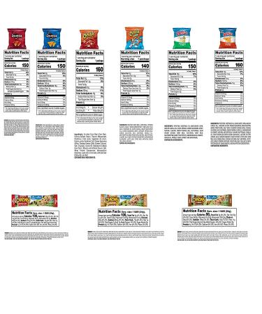 Frito-Lay Chips & Quaker Chewy Granola Bars Variety Pack - 40 Single Serve Portions - Buy Online on GoSupps.com