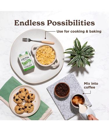 Califia Farms - Unsweetened Better Half  Half and Half Substitute  32 Oz (Pack of 6)  Almond Milk  Coconut Cream  Coffee Creamer  Keto  Shelf Stable  Dairy Free  Plant Based  Vegan Better Half - Unsweetened 32 Fl Oz (Pack of 6) - Buy Online on GoSupps.com