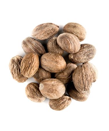 Nutmeg Whole Nut Organic Spice - True Myristica Fragans - Nut Meg Nutmegs Nutmed Nutmeg Nuts Nut Mag Spice Netmug Whole Nutmeg Spice Nutmeg Nuts Nutmegs Whole Spice Nut Mag Spice Organic Nut 100g