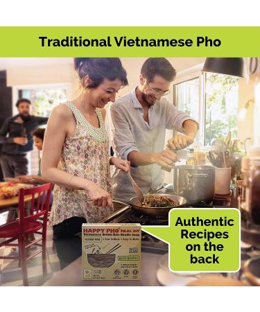 Star Anise Gluten Free Asian Noodles - Brown Rice Pho Kit | Quick Meals & Pad Thai Alternative | Pack of 6 (12 Servings) - Buy Online on GoSupps.com