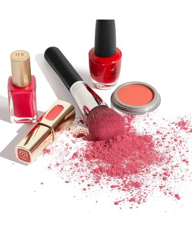 Round Kabuki Makeup Brush for Liquid, Cream, Mineral & Powder Foundation - Prime Quality Design with Carrying Case & E-Book - Buy Online on GoSupps.com