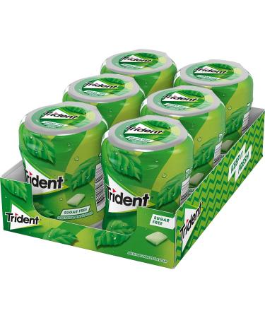 Trident Fresh Spearmint Sugar Free Chewing Gum 82.8 g. Pack of 6  - Buy Online on GoSupps.com