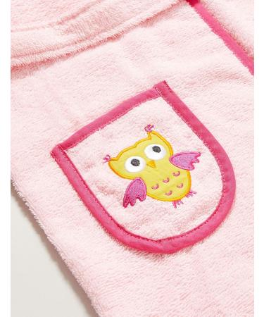 Playshoes Unisex Children's Terry Cloth Bathrobe Dressing Gown 110-116 - Cute Owl Design for Kids | International Shipping Available - Buy Online on GoSupps.com