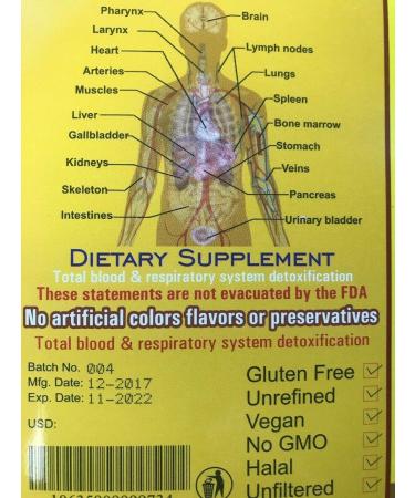 Organic Moringa Black Seed Bitters | Total Blood & Respiratory System Detox | 16 OZ Bottle - Buy Online on GoSupps.com