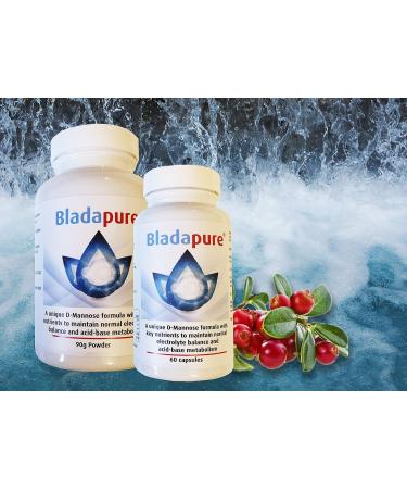 Bladapure D Mannose High Strength Capsules - 60 Count - Buy Online on GoSupps.com