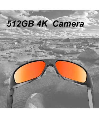 OhO 4K Ultra HD Camera Glasses with 512GB Memory and UV400 Sunglasses Lens - Buy Online on GoSupps.com