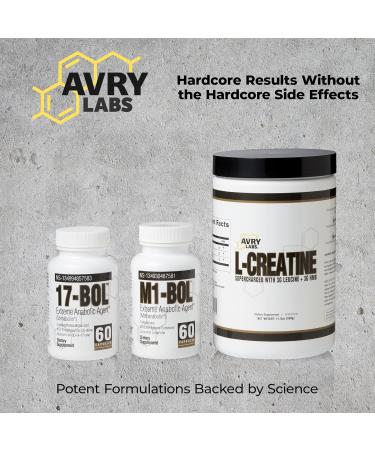 Avry Labs Extreme Anabolic Supplement | Turkesterone for Muscle Growth Strength & Testosterone | Vegan 60 Capsules - Buy Online on GoSupps.com