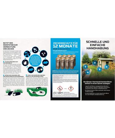 Thermacell Tick Protection - 8 Pieces | Effective Outdoor Bug Repellent Worldwide Shipping - Buy Online on GoSupps.com